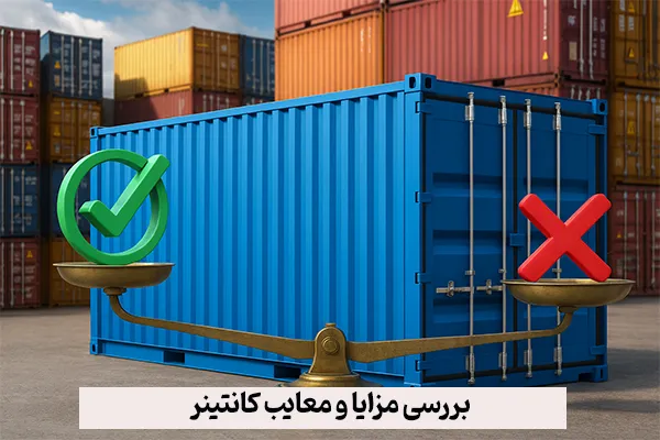 بررسی مزایا و معایب کانتینر