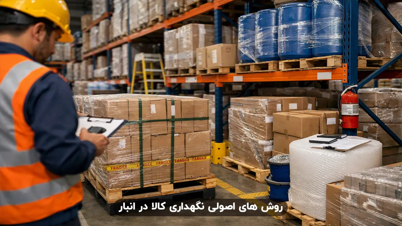 روش های اصولی نگهداری کالا در انبار
