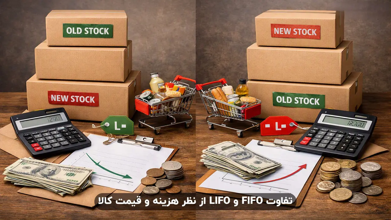تفاوت FIFO و LIFO از نظر هزینه و قیمت کالا
