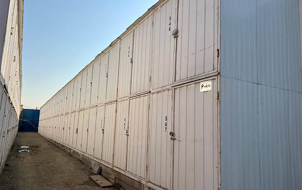 اجاره کانتینر 20 فوت برای نگه داری از وسایل شخصی