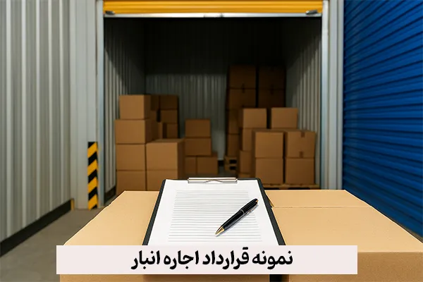 نمونه قرارداد اجاره انبار